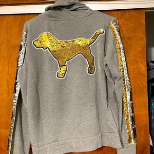 Limited edition pink zip up